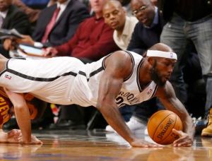 #30 The 'Beast of the Boards' Reggie Evans has has rung up 20+ rebounds three times in his last 10 games. Photo: GettyImages