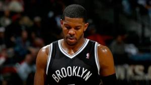 SG Joe Johnson who suffered through Plantar Fasciitis in last year's layoffs, will see a significant drop in his minutes with a deep Nets bench on tap for this season. Photo: Getty Images