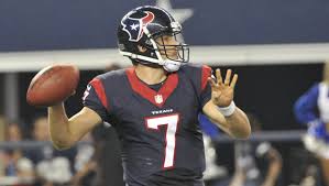 #7 2nd year undrafted QB Case Keenum has a cannon for an arm throwing for at leat 25 yards five times in his two games. AP Photo