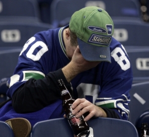 For this and all Seahawks fans, there's not much more to say... Photo: AP